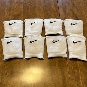 White Small Nike Volleyball Kneepads